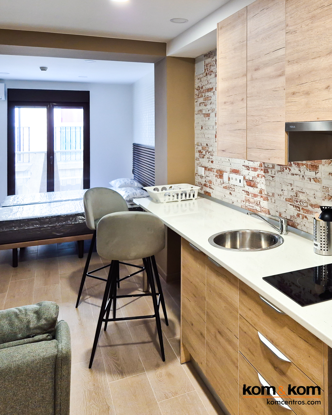 Cómo amueblar un apartamento turístico pequeño